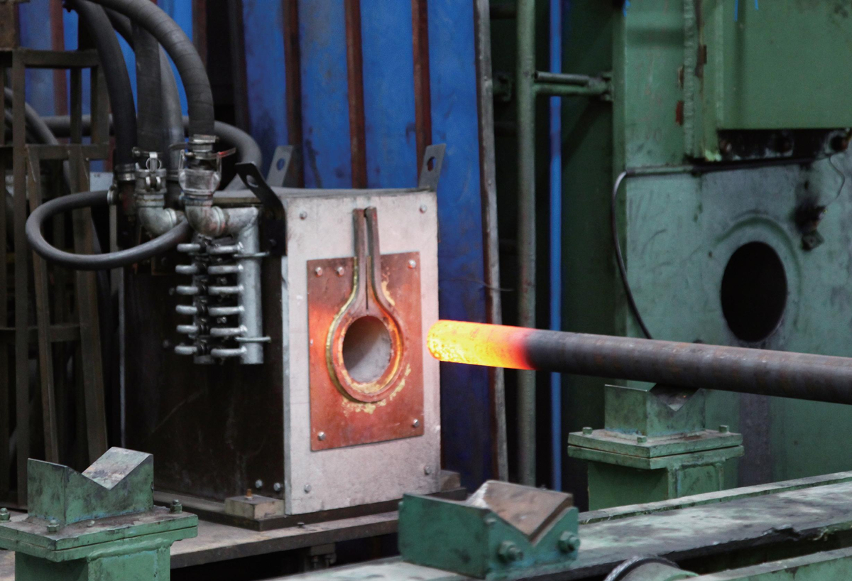 Pipe End Upsetting Line